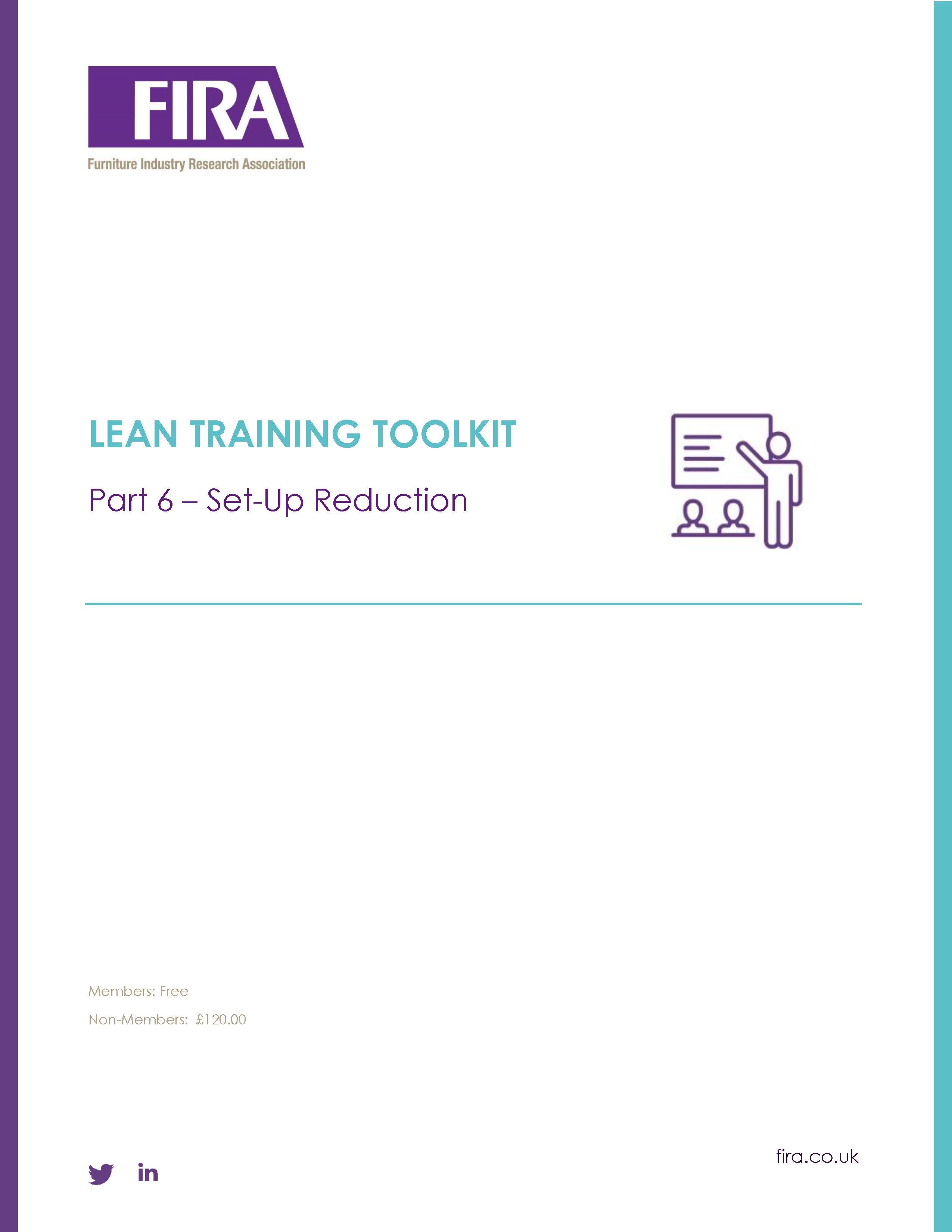 Lean Manufacturing Training Toolkit - Part 6 - Set-up Reduction